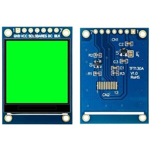 IPS 1.3 inch 7PIN SPI TFT LCD Color Screen with Adapter Board ST7789 Drive IC 240(RGB)*240