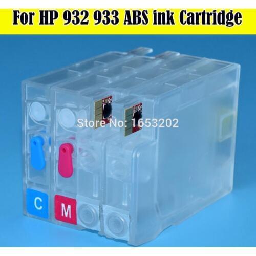 HP932 With Ink Pack,Leak-Proof Ink Refillable Ink Cartridge For HP 932 933 Use For HP Officejet 6100,6700,7610,7110 Printer