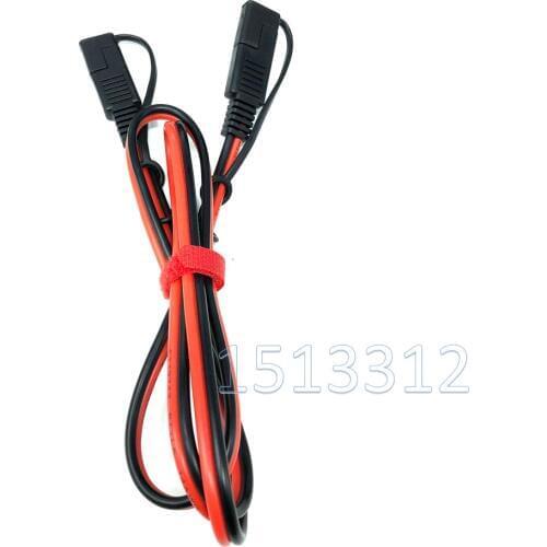 14 AWG 100CM Quick Disconnect Extension Cable Sae Power Connector SAE to SAE Heavy Duty Extension Cable With Dust Cap