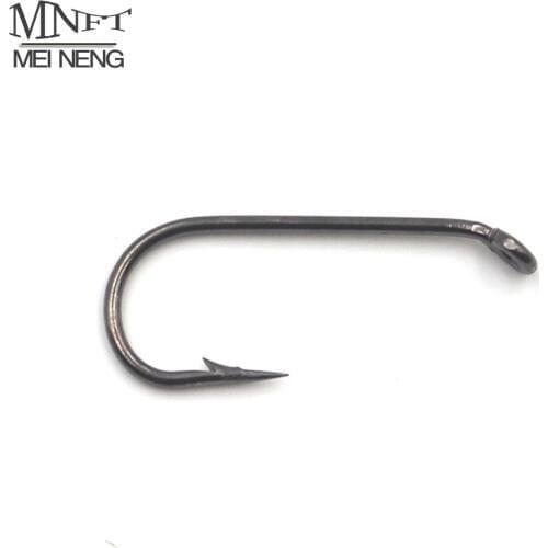 MNFT 500pcs/lot 6# 2X Long Stainless fly tying hook Dry Fly May DIY Caddis-Shrimp Fly fishing Dries And Wet Flies Fly Hook
