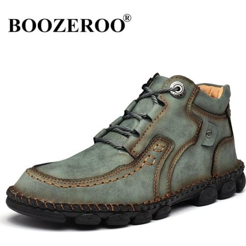 Mens Casual Shoes Men Leather Loafers Flat Handmade Breathable Moccasins Designer Style Walking Shoes Comfortable Sneakers