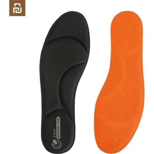 Original youpin freetie Memory cotton soft cushioning insole slow rebound Comfortable fit breathable dry Sports insoles