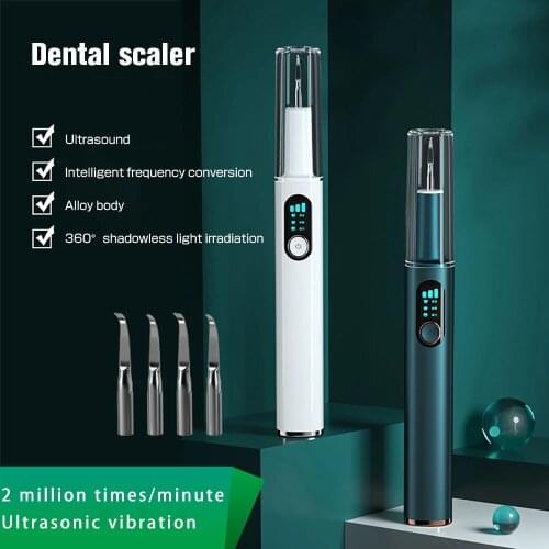 Smart Dental Scaler Portable Dental Calculus Remover Household Electric Ultrasonic Oral Tooth Cleaning And Washing Instrument