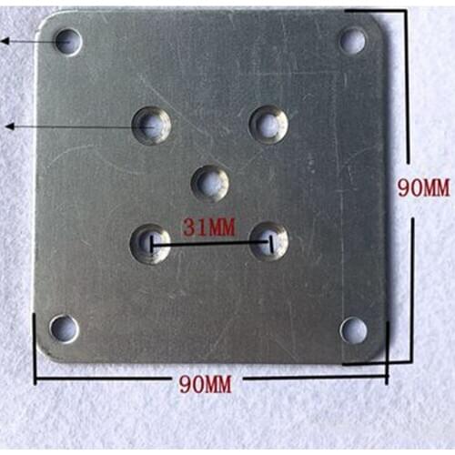 PACK of 100pcs) Sofa Table Screw Hinge Mechanism Connectors For Furniture Assembly Hardware W=90MM