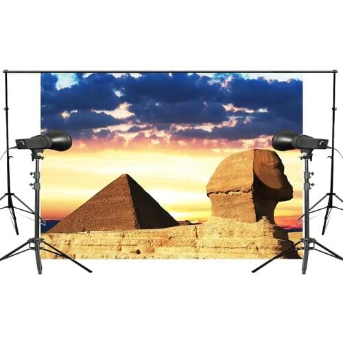 Majestic Spectacular Ancient Architecture Photography Background Khufu pyramid view Backdrop Wedding Photo Studio