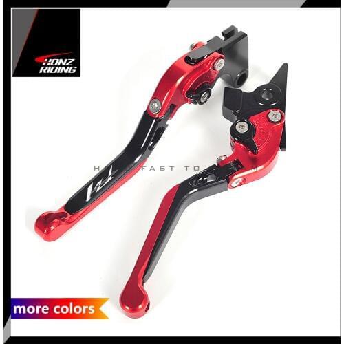 For Yamaha FZ1 Fazer 2001 2002 2003 2004 2005 Extendable Brake Clutch Lever