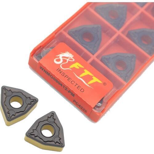 High quality Original WNMG080412 PM PC4225 CNC insert carbide tool metal External turning tool External Turning blade lathe tool