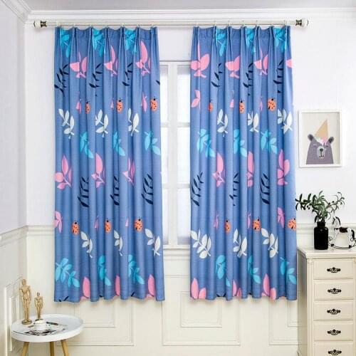 100x200cm Multicolor Leaves Window Curtain Living Room Blackout Drape Home Decor