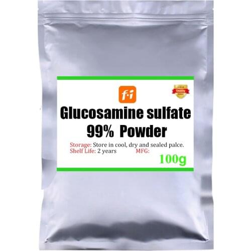 100g-1000g pure glucosamine sulfate / glucosamine sulfate chondroitin powder, D-glucosamine sulfate, protecting liver and kidney
