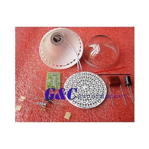 2PCS 60 LEDs Energy-Saving Lamps Suite without LED DIY Kits diy electronics