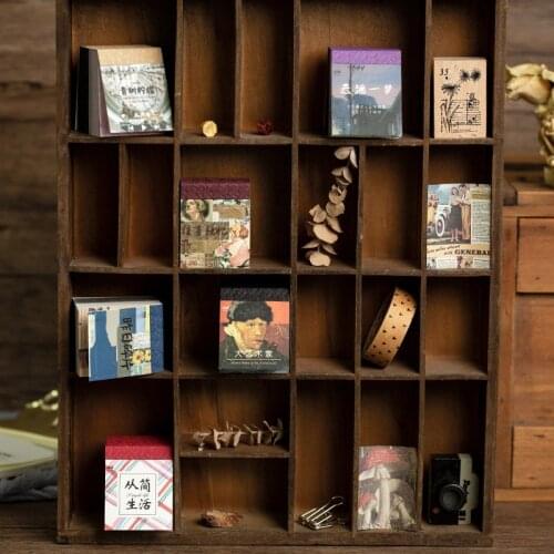 400 Sheets Anonymous Mail series Efficiency Sticky Note Portable Memo Decoration Creative Stationary School Supplies