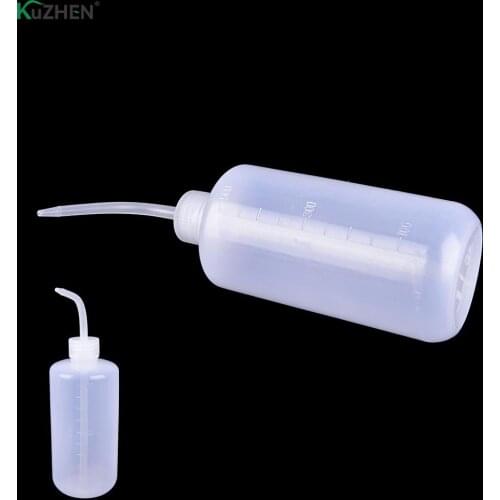 500ml Tattoo Wash Clean Clear White Plastic Green Soap Lab Wash Squeeze Diffuser Bottle Transparent Container Medical Bottles