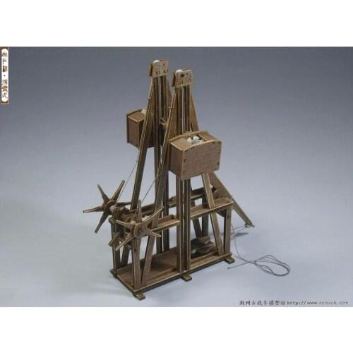 The ancient chariots model kits mangonel Trebuchet Wooden Model