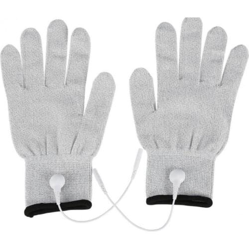 Electrotherapy conductive biological electrotherapy gloves Hippophae buckthorn energy meter massager physiotherapy electrode glo