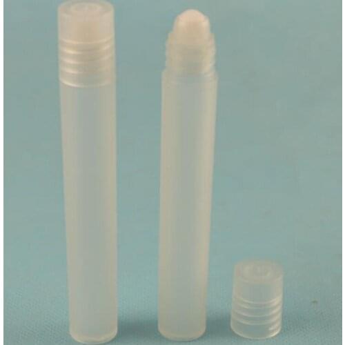 Refillable Essential Oil Aromatherapy Roller Bottle Empty Clear Plastic Roll-On Bottles Wholesale 10ml Roller Ball LX9015