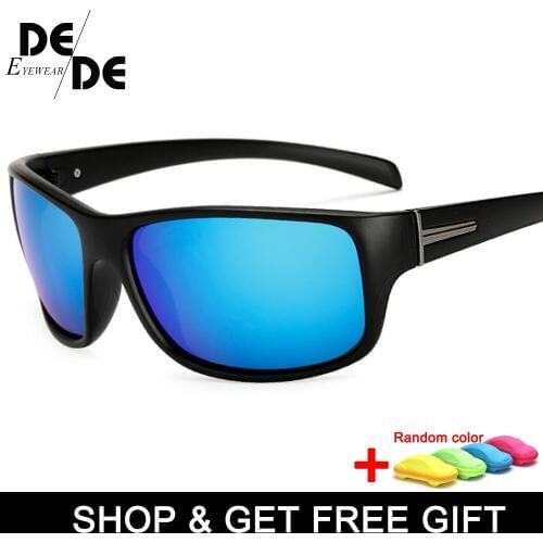 Hot Sale Driving Sunglasses Men Polarized Night Vision Goggles Sun Glasses Vintage Sports Glasses Male Reduce Glare with box