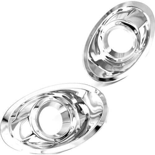 Chrome Styling Front Fog Light Cover Trim for Ford Fiesta 2008-2011