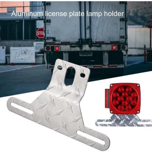 License Plate Light Bracket Aluminium Alloy License Plate Lamp Holder 8542125178 for Trucks Trailers Car Accessories