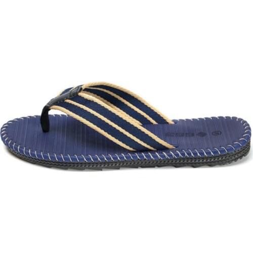 Mens Shoes Cool Flip Flops Slip Resistant Fashion Men Slippers Hot Sell Footwear Clip Toe Beach Slippers Zapatillas De Casa