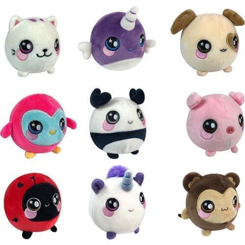 12cm Plush Squishy Slow Rising Foamed Stuffed Animal Squeeze Toys Soft Adorable Squishies PU Stress Relief Child Toy