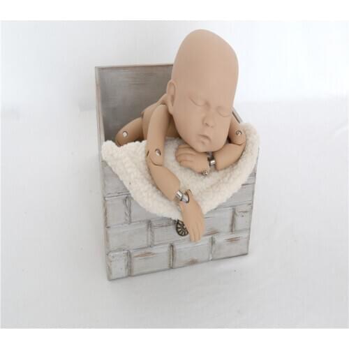 Newborn Photo Shoot Photography Prop Chunky Fluffy Basket Stuffed Bowl Filler Baby Fuzzy Hurt FREE Bucket Fill Prop