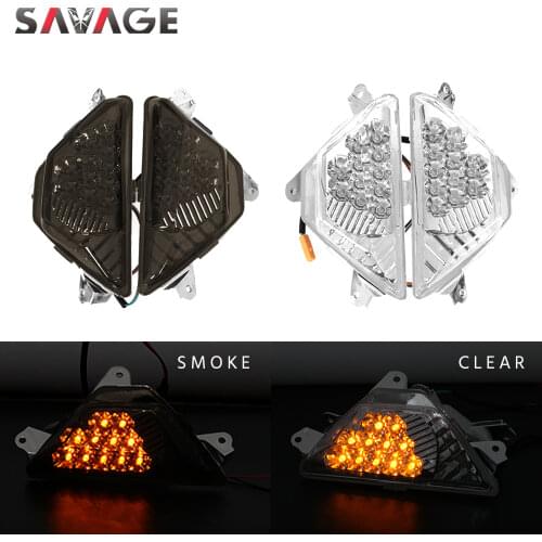 Front LED Turn Signal Indicator For KAWASAKI NINJA 250 300 400 650 1000 ZX6R 2013-2021 2020 18 Motorcycle Accessories Light