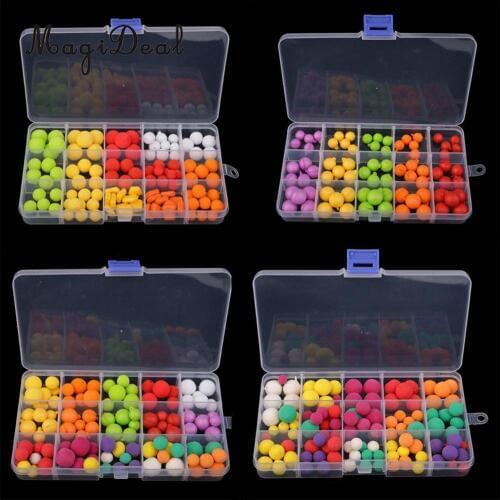 Floating Design Pop up Boilies Carp Fishing Baits Fruit Flavours Floating Beads Fishing Float Soluble in Water 10mm/12mm/14mm