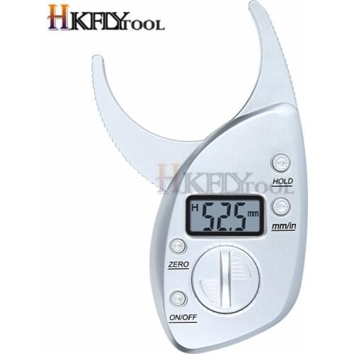 Portable Digital Skinfold Measurement Tester Body Fat Monitor Analyzer Muscle Slim Caliper Body Shaping Weight Loss Tester