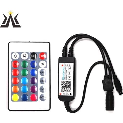 Dropshipping DC5V 12V 24V WIFI Music RGB RGBW Controller 16 Million Colors Magic Flashing Modes For LED Strip House Decor