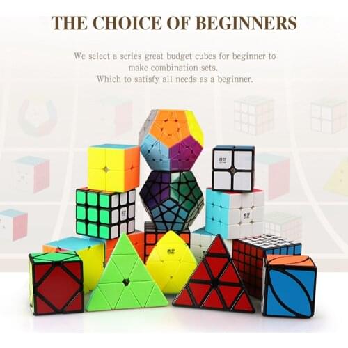 ZY-Wisdom 2X2X2 Rubix Magic Cube Stickerless Puzzle Professional Speed Cube 2x2 Educational fun Toys For Children
