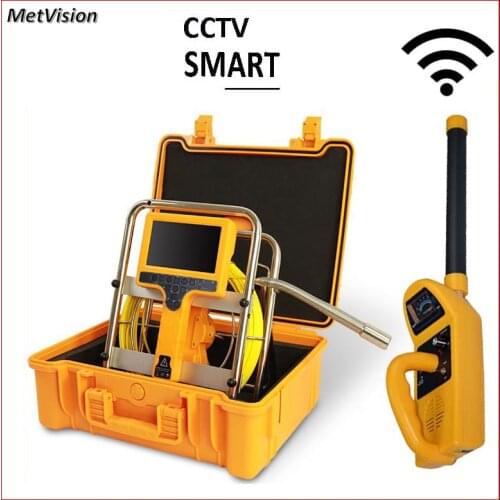 Meter Counter Drain Sewer Pipe Inspection Wireless 512Hz Transmitter and Receiver Locator 23mm Long Spring Freeshipping