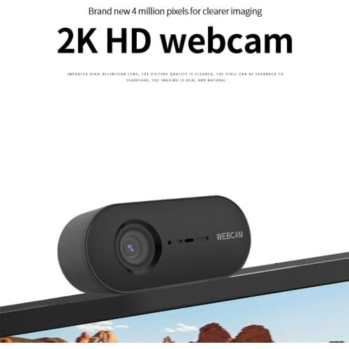 Webcam Hd 1080p online class live broadcast USB drive free intelligent webcam computer camera 2K