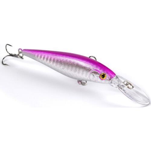 1PCS Fishing Lure Minnow 10.5g 11cm Tungsten Steel Beads Model Wobbler Artificial Hard Bait Fishing Tools