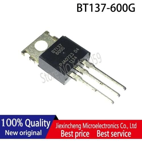 10PCS BT137-600G BT137 PTP02N04N TO220 New original