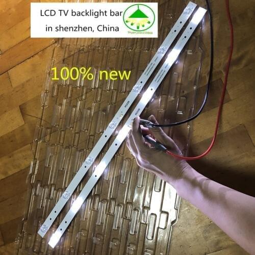 4pcs/Lot 100% new LCD TV backlight bar for haier 32inch CRH-F32W3030020767C-Rev1.1MR Universal backlight strip 590mm 7LEDs 6V