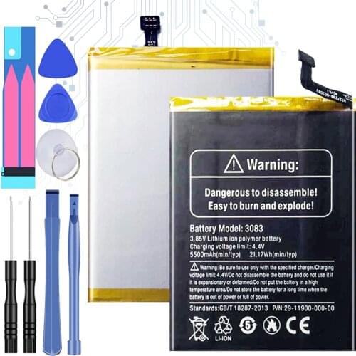 5500mAh Mobile Phone Battery For Ulefone Armor 7 armor7