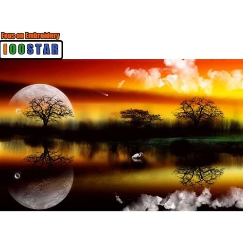 5D DIY Full Square Diamond Painting Cross Stitch " Another Dimension " 3D Diamond Embroidery Rhinestone Mosaic Home Decor Gift