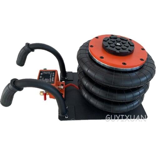 Car three-layer air bag jack/pneumatic 3 ton air bag lifting equipment/horizontal inflatable jack for car repair truck