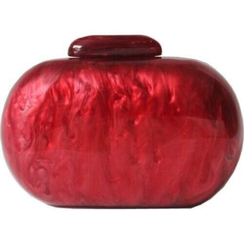 Free shipping Ladies Bag 2021 Acrylic Color Box Brand Ladies Evening Dress Portable Messenger Bag Wedding Female Clutch Bag