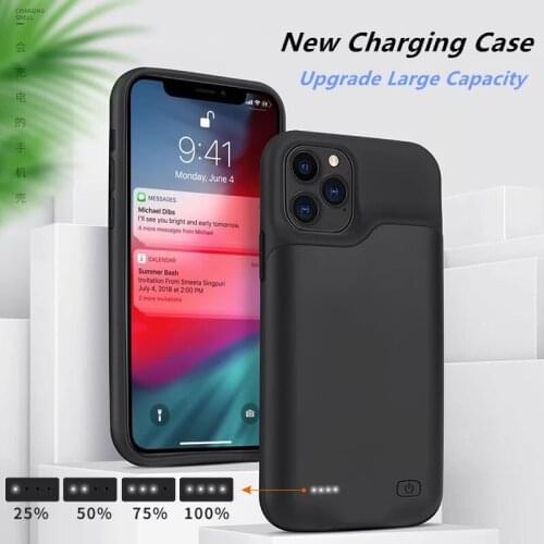 For iphone 12 Mini 12 Pro Max Battery Case Thin Smart Charger Cover Power Bank For iphone 12 Mini Battery Case