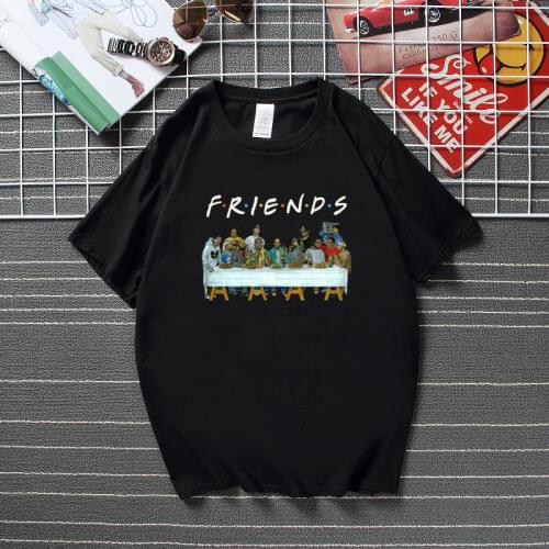 Rap Legend Friends T-shirt Vintage Hip hop T shirt For Man Women Summer Streetwear Camisetas 100% Cotton Short Sleeves Tshirt
