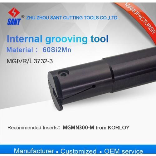 Internal Grooving tool,Grooving Holder,CNC Cutting tools MGIVR3732-3 matched inserts MGMN300-M grooving tool holder MGIVR2925-2