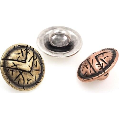 Curved 3D Copper Shield Spacer Beads for Jewelry DIY Bracelet Making Accessories Wholesale 17x17x10MM