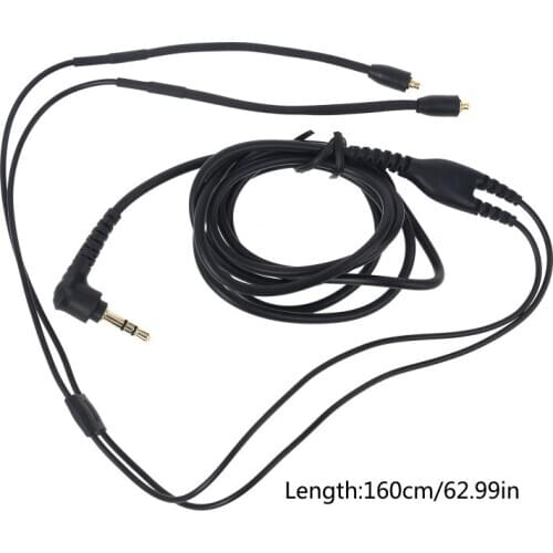 MMCX Cablefor -Shure -SE215/ SE315 / SE425 / SE535 Earphones Upgrade Replacement Cables 3.5mm Wired Headphone -Audio Cabl
