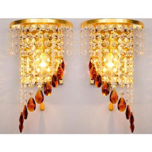 Hot selling Individual Wall Lamp Hotel Room Bedside Led Mirror Front Wall Light Up Down Wholesale of Crystal Lamps