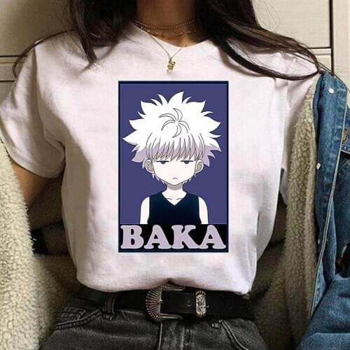 Hunter X Hunter Mens Womens T Shirt GON FREECSS Cosplay T-shirt Anime Kurapika T Shirt Fashion Killua Zoldyck Tees