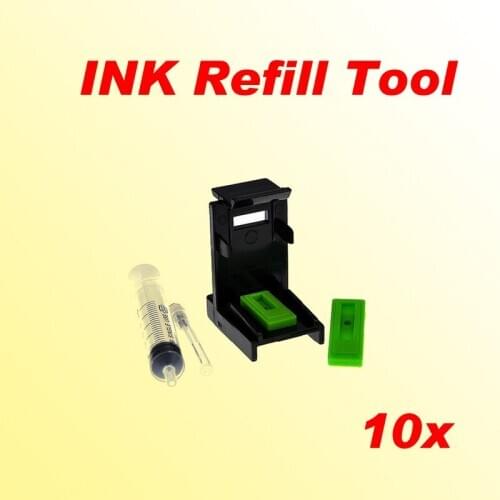 10set ink cartridge refill Kit maintaince refill tool compatible for CANON PG40 CL41 PG830 CL831 for 901 802 21 22