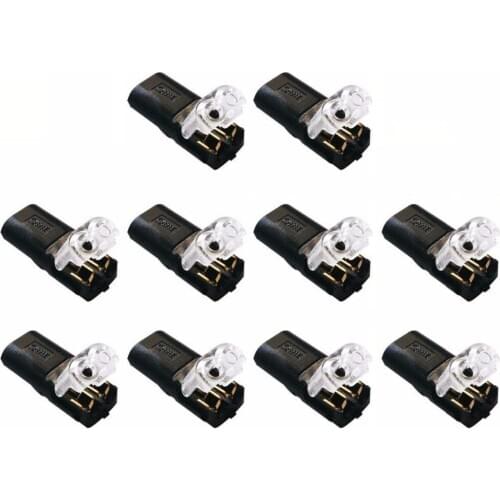 [Seven Neon]Non-stripped Wire Applicable Wire Terminal Block Connector for 22-18AWG Electrical Wire,quick led strip Connector