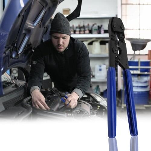 PEX Cinch Crimp Crimper Crimping Tool for Hose Clamps Sizes from 3/8'' to 1