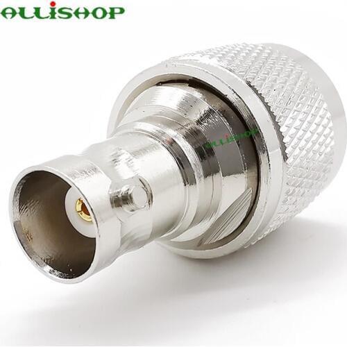 BNC to N Type Adapter BNC Female Jack swtich N Type Male RF Adapter Coax Connector Convertor